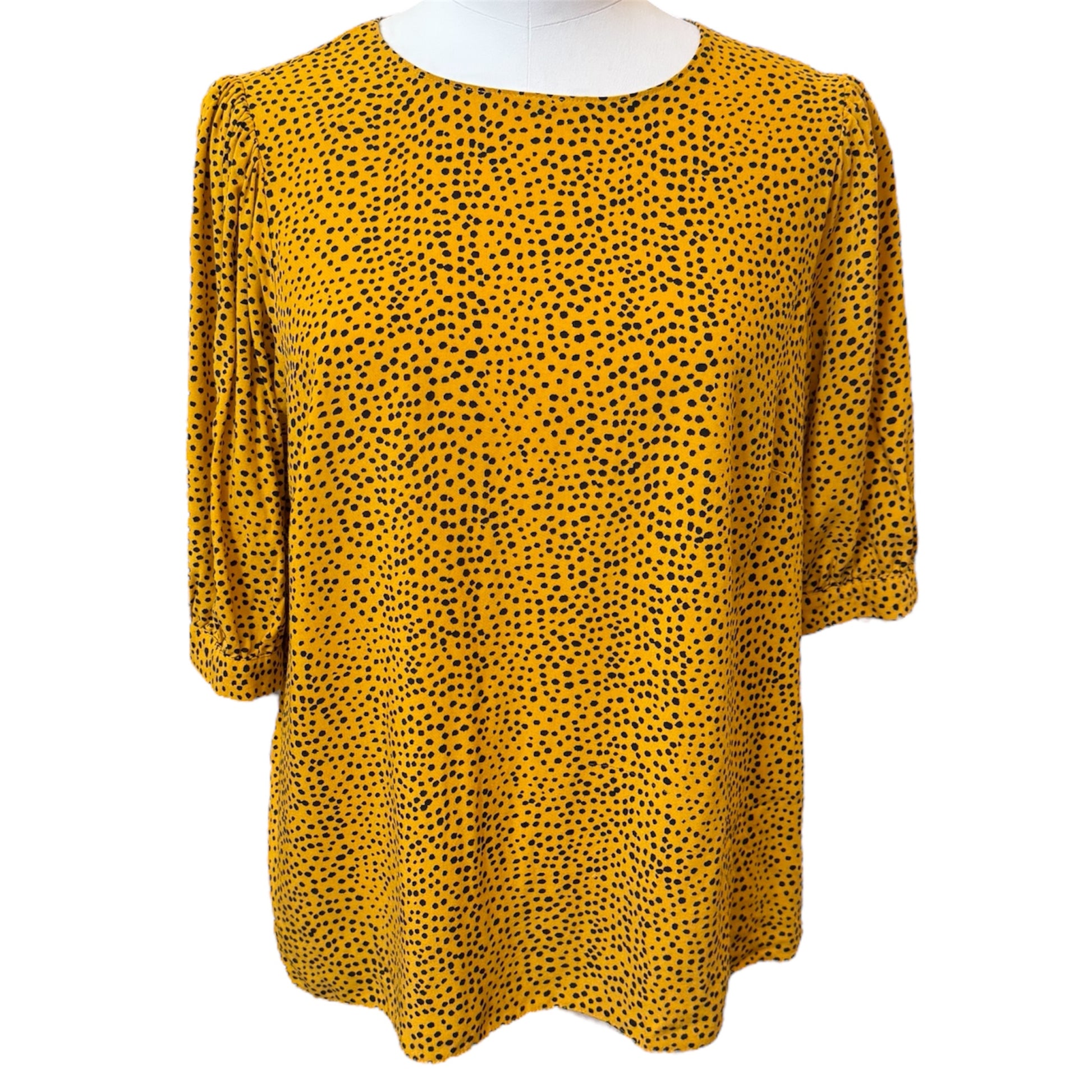 New Look polka dot blouse