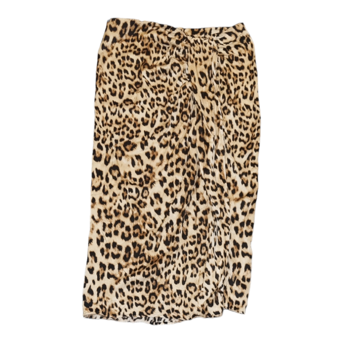 Frankie Bridge animal print midi skirt