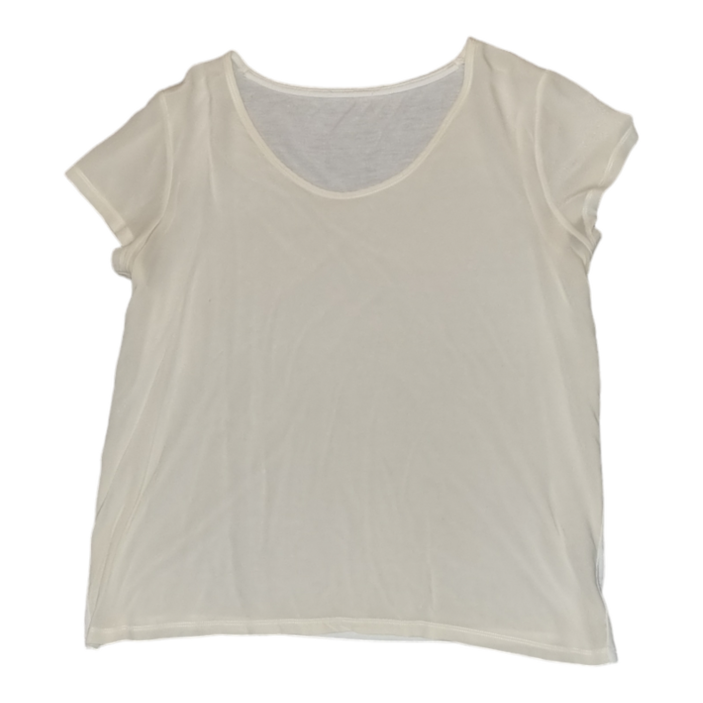 Silk feel fronted t-shirt