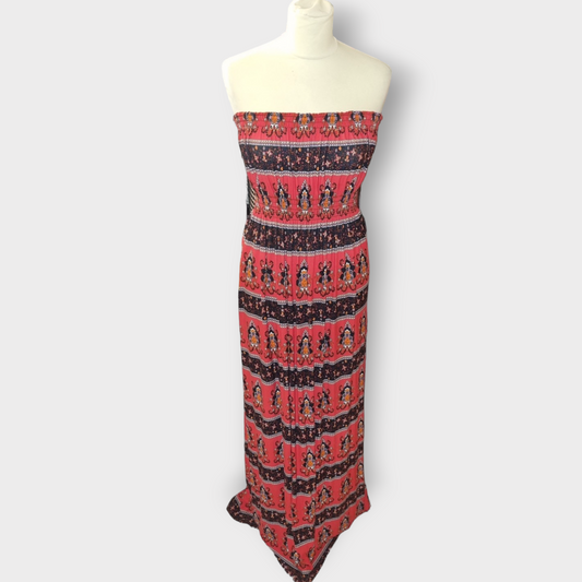 Red Herring strapless maxi dress