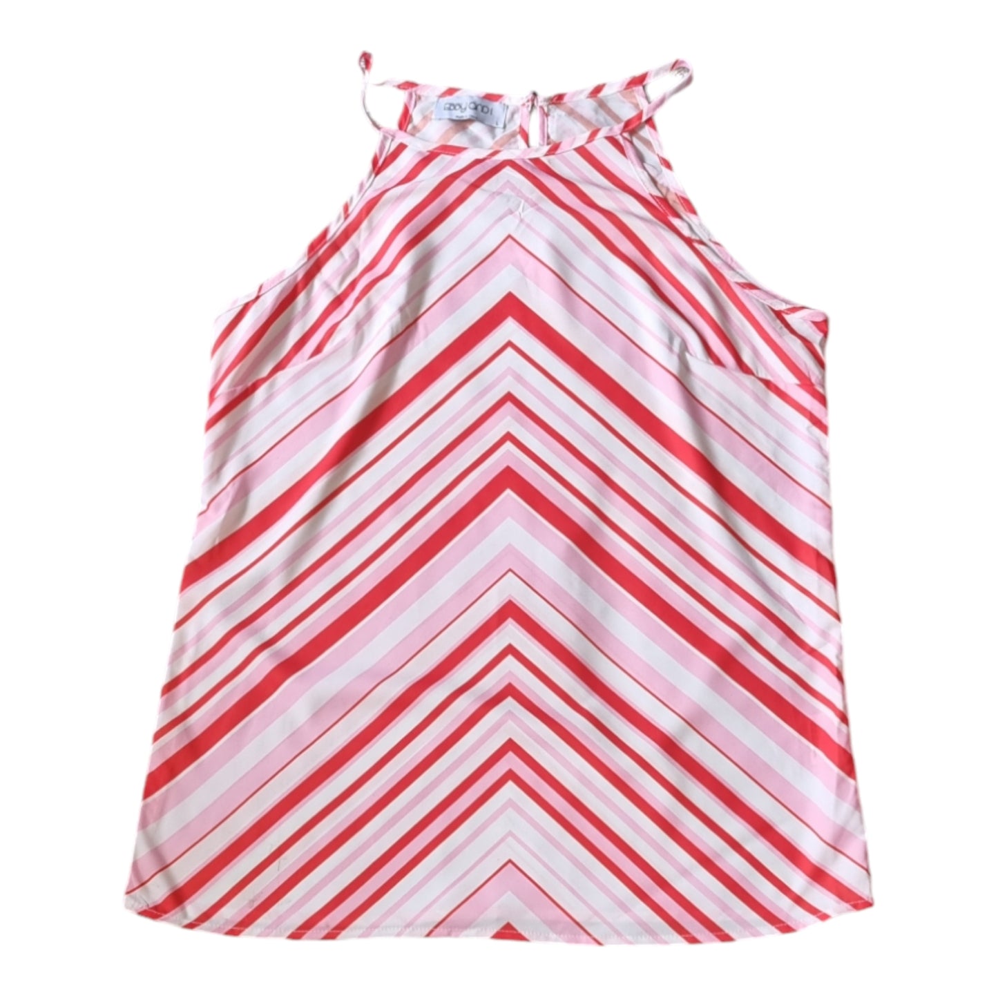 Candy stripe vest top