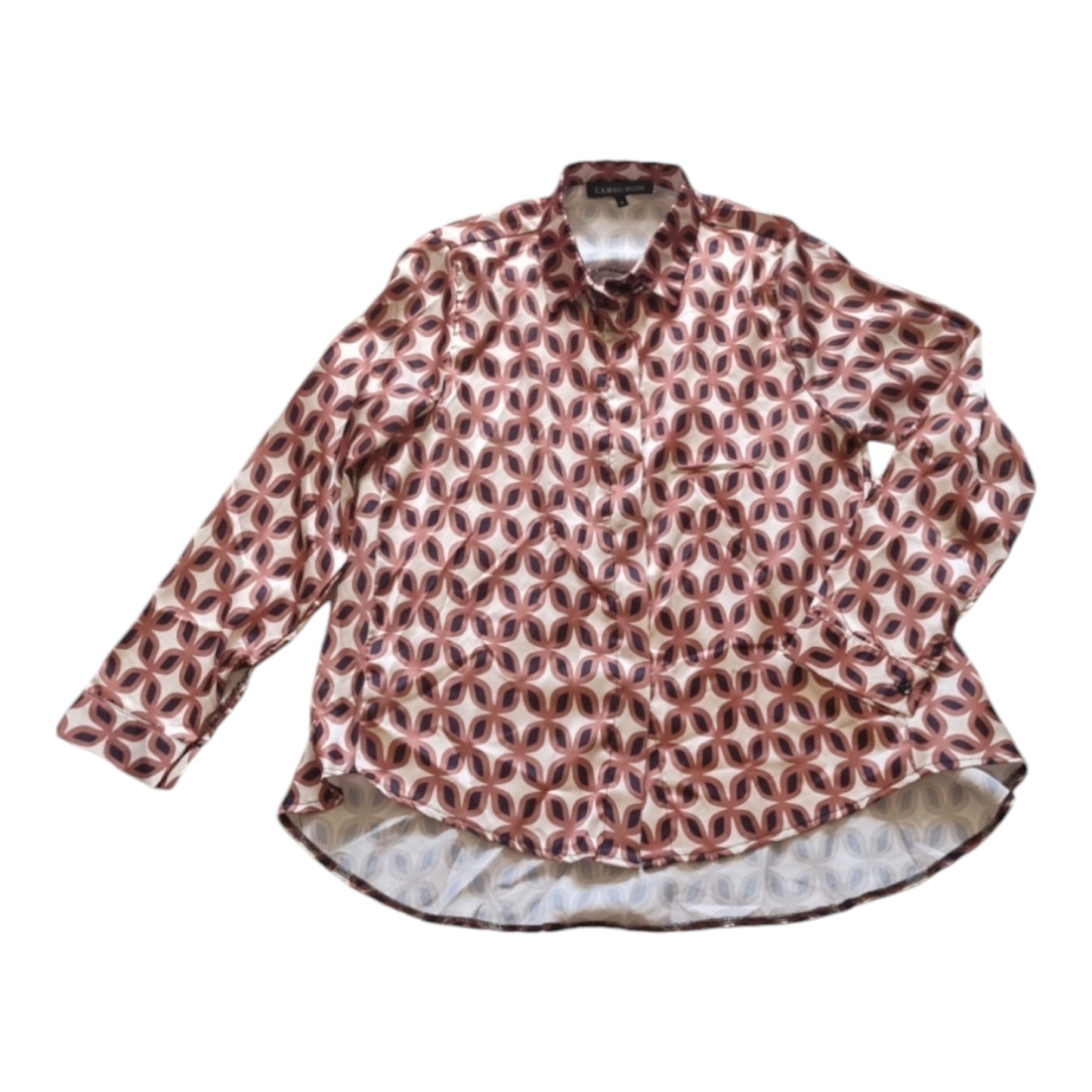 Cameo Rose abstract print blouse