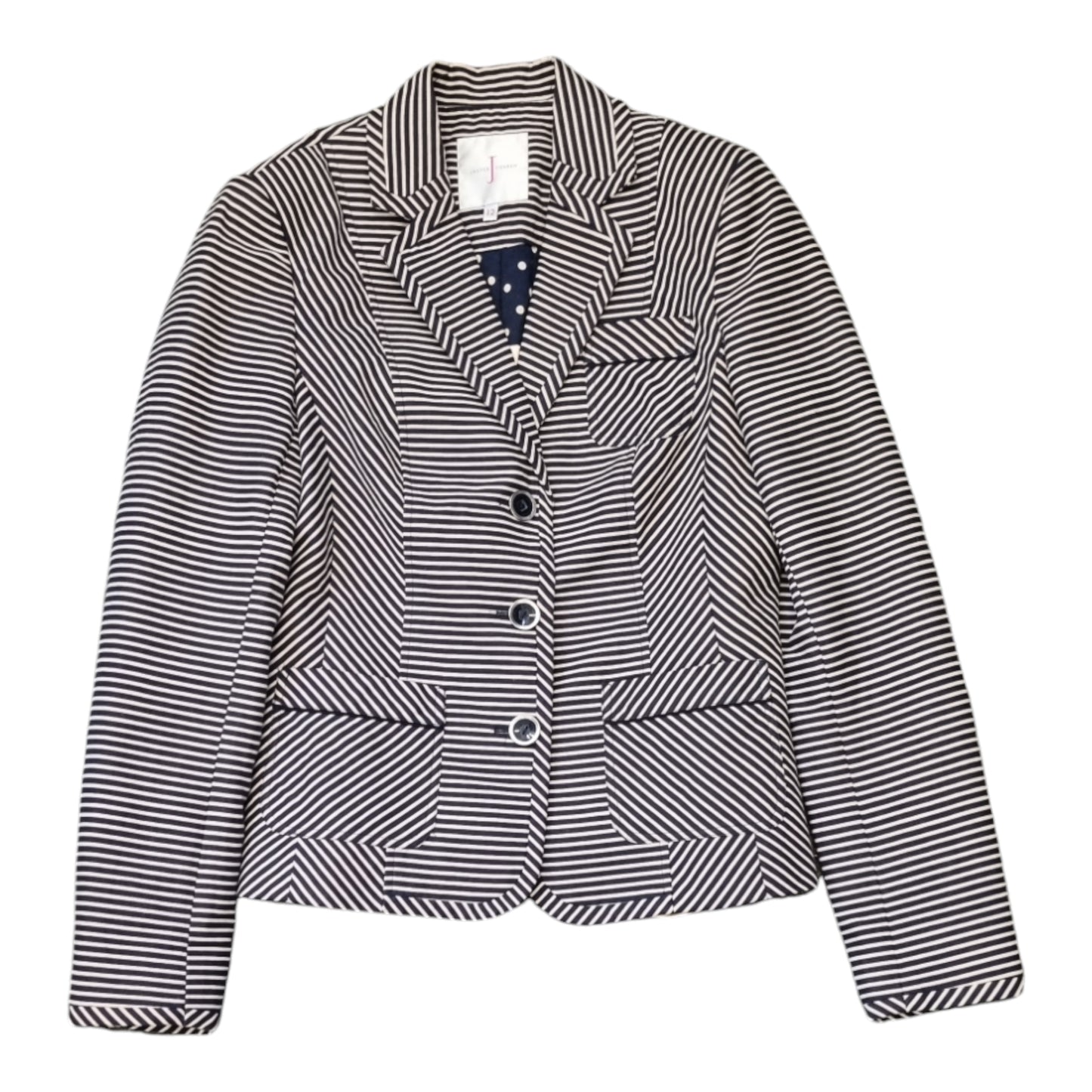 Jasper Conran stripe collared blazer