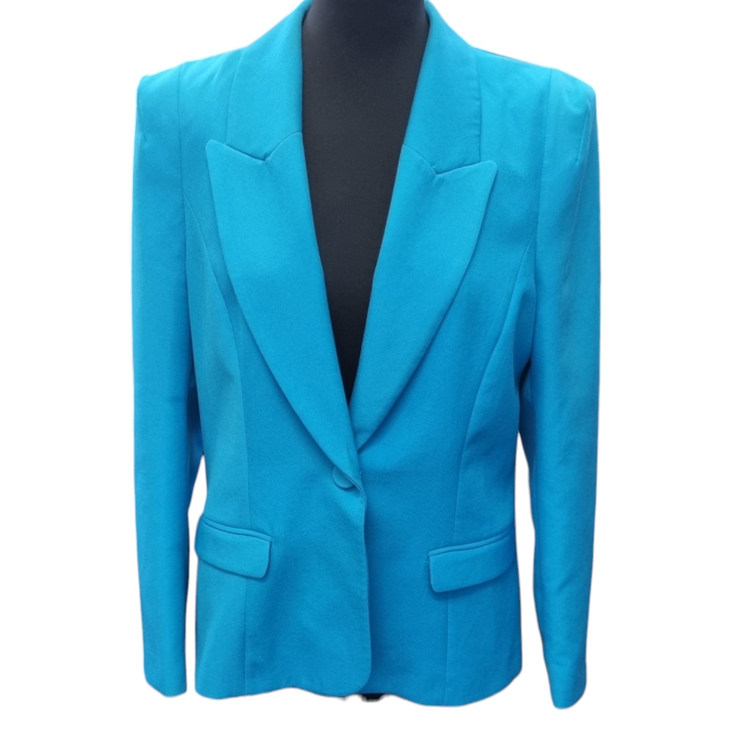 River Island blue buttoned blazer