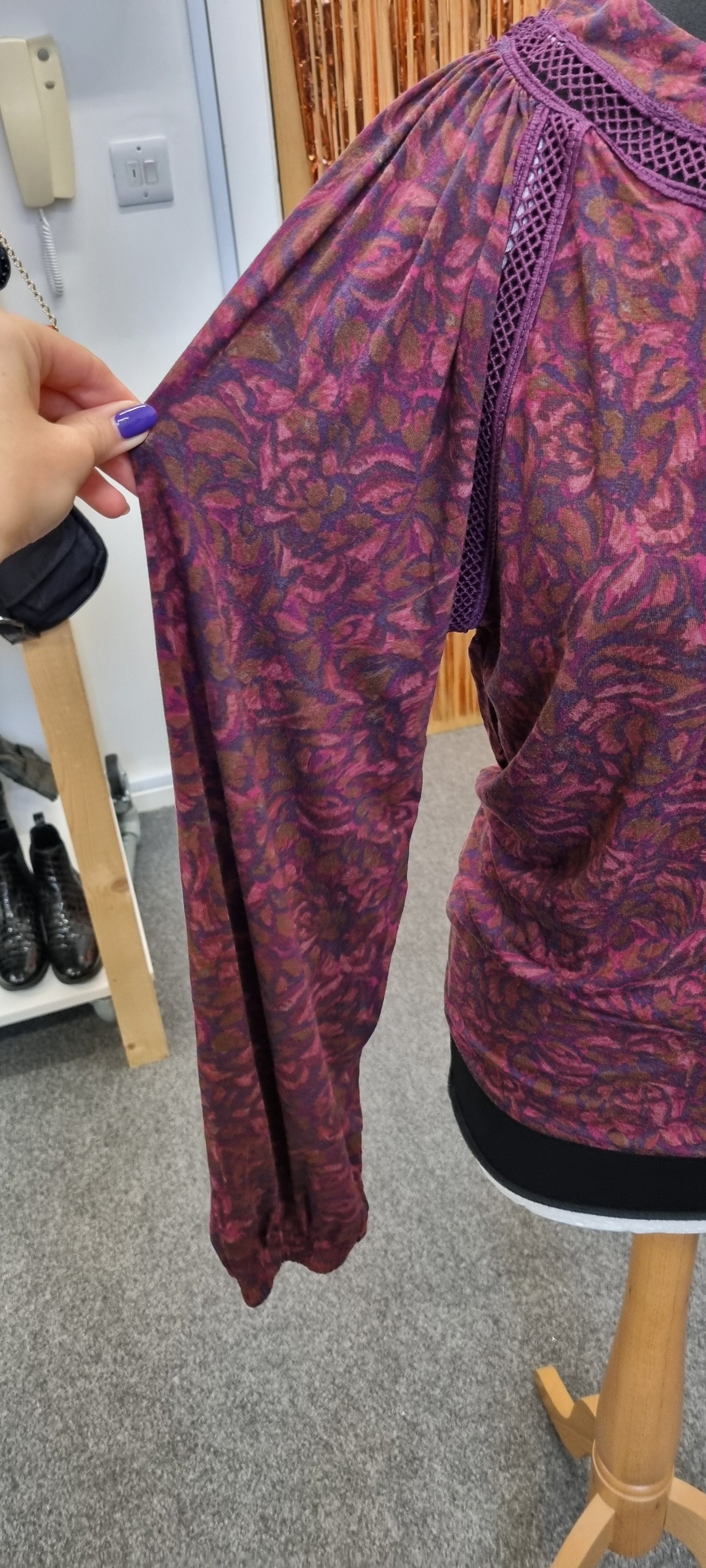 Next long sleeved print top (brand new with tags)
