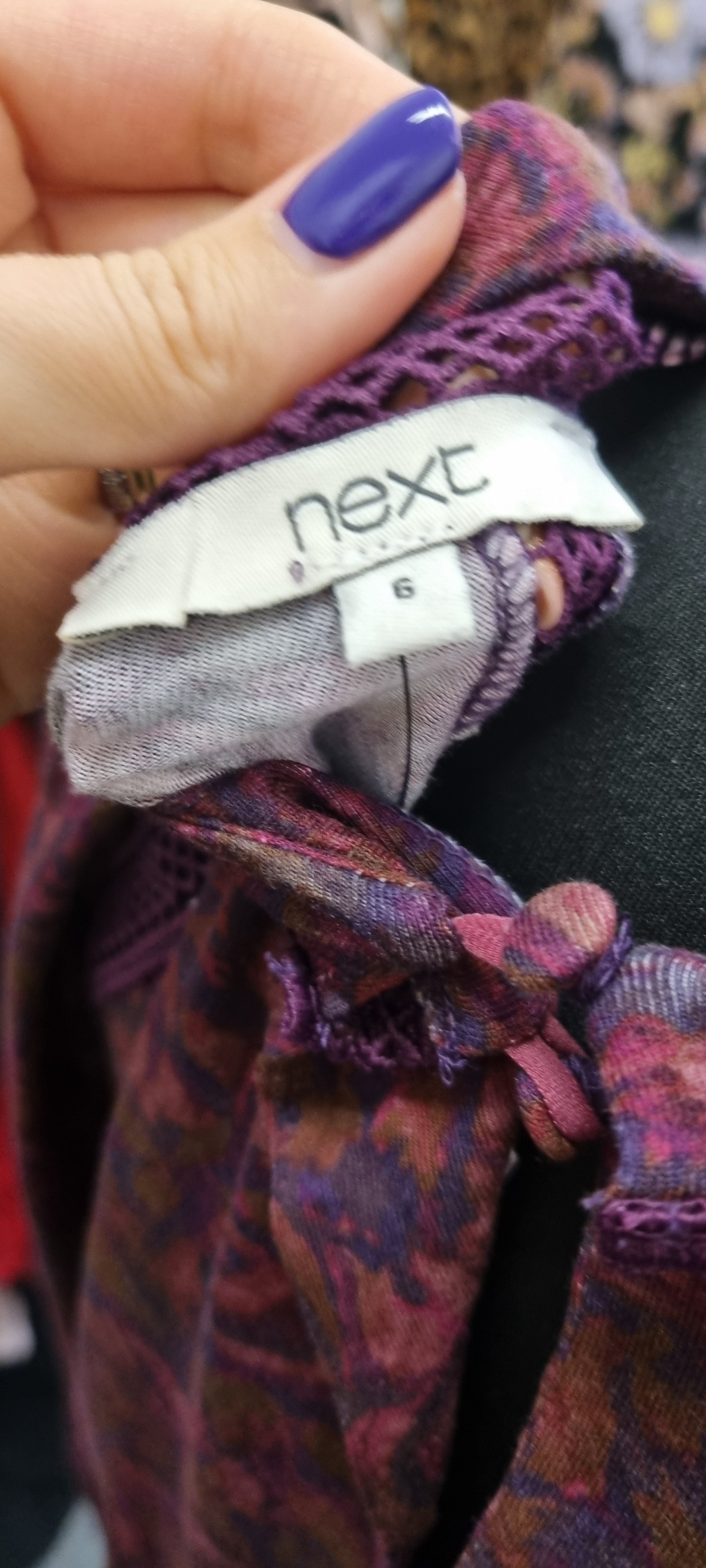Next long sleeved print top (brand new with tags)